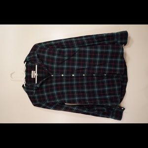 J. Crew plaid flannel perfect shirt